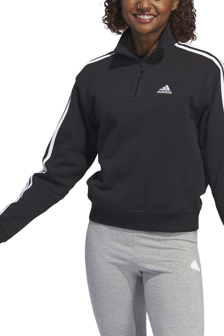 adidas Sportswear Bluza sport de bumbac cu 3 dungi Essentials - Pled.ro