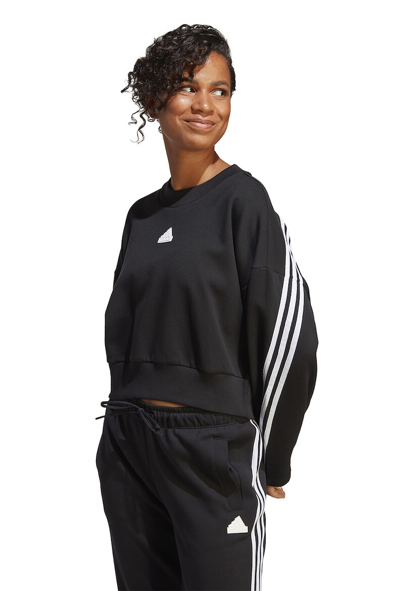 adidas Sportswear Bluza sport din amestec de bumbac cu logo - Pled.ro