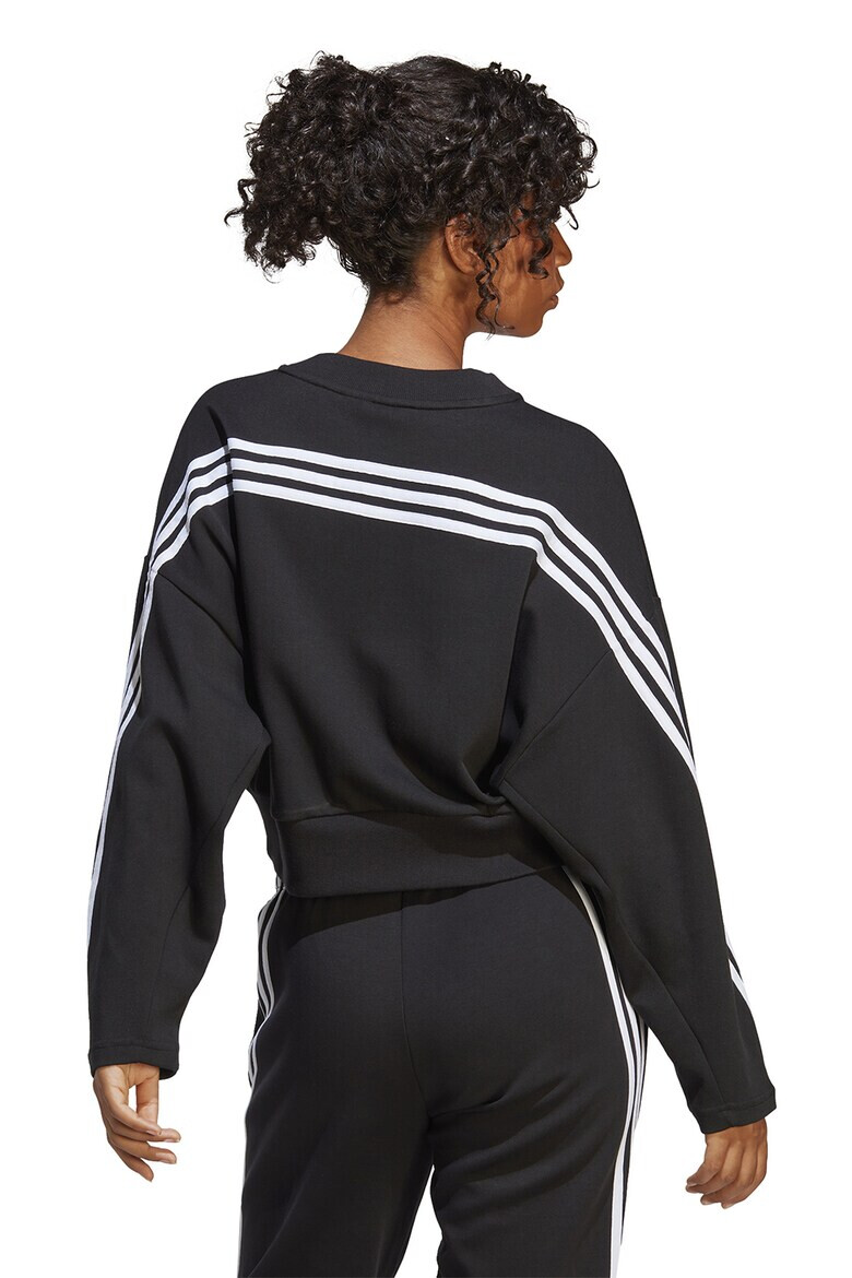 adidas Sportswear Bluza sport din amestec de bumbac cu logo - Pled.ro