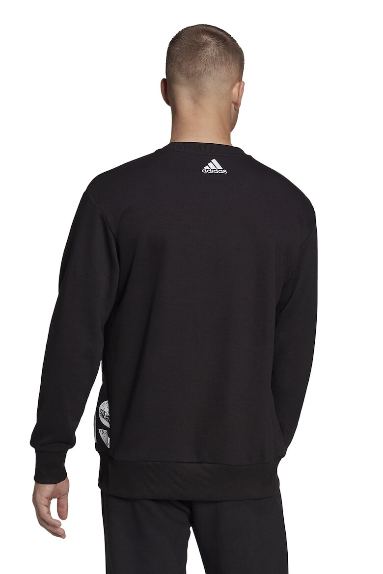 adidas Sportswear Bluza sport lejera cu imprimeu logo Essentials - Pled.ro