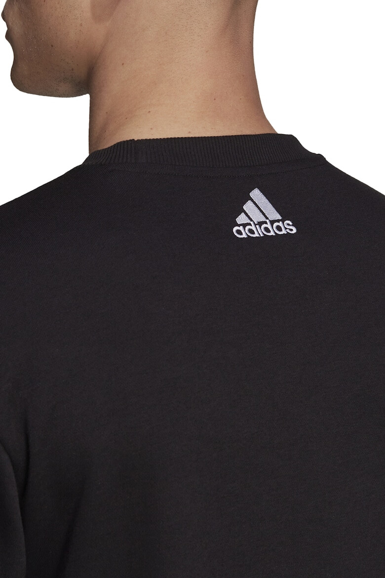 adidas Sportswear Bluza sport lejera cu imprimeu logo Essentials - Pled.ro