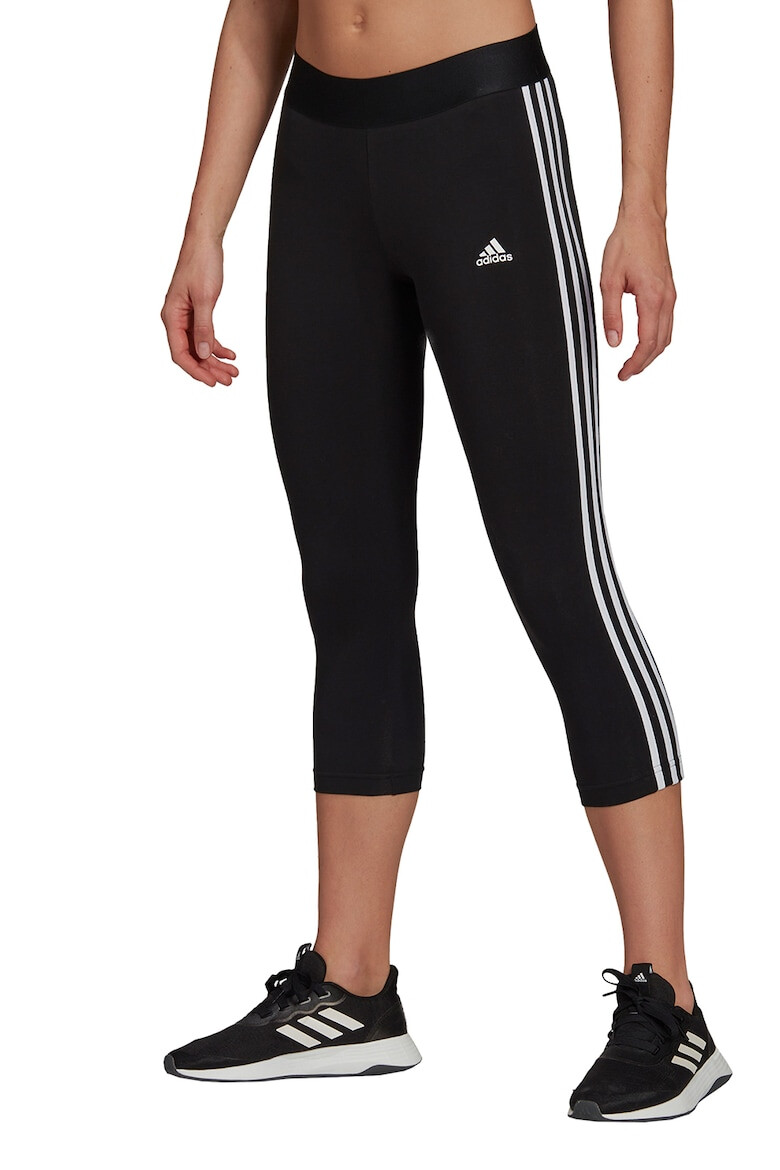 adidas Sportswear Colanti capri cu benzi laterale contrastante pentru fitness - Pled.ro