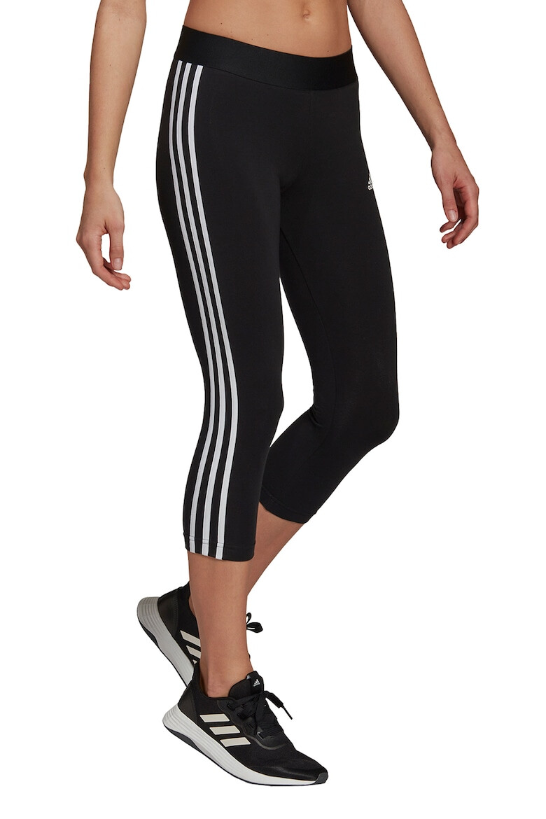 adidas Sportswear Colanti capri cu benzi laterale contrastante pentru fitness - Pled.ro