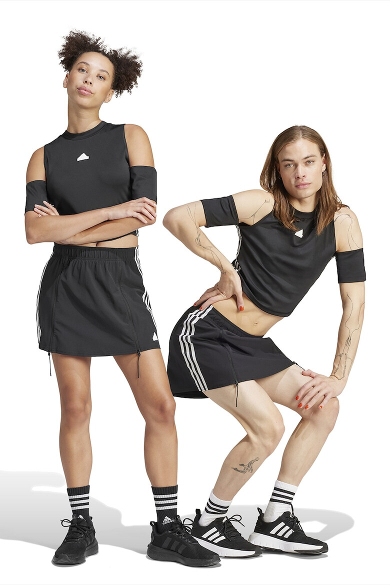 adidas Sportswear Fusta cu croiala in A si slituri cu fermoar Dance - Pled.ro