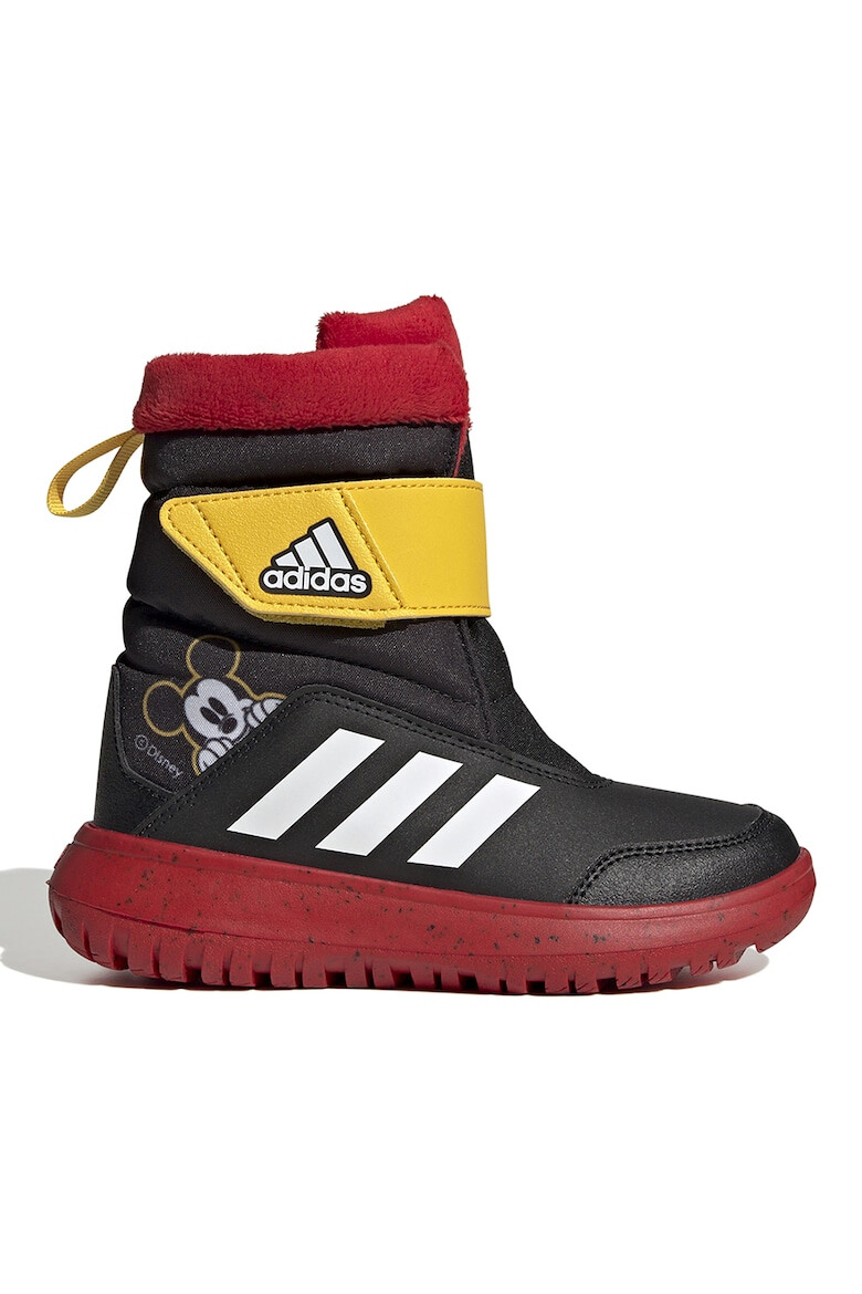 adidas Sportswear Ghete cu inchidere velcro si imprimeu cu Mickey Mouse Winterplay - Pled.ro