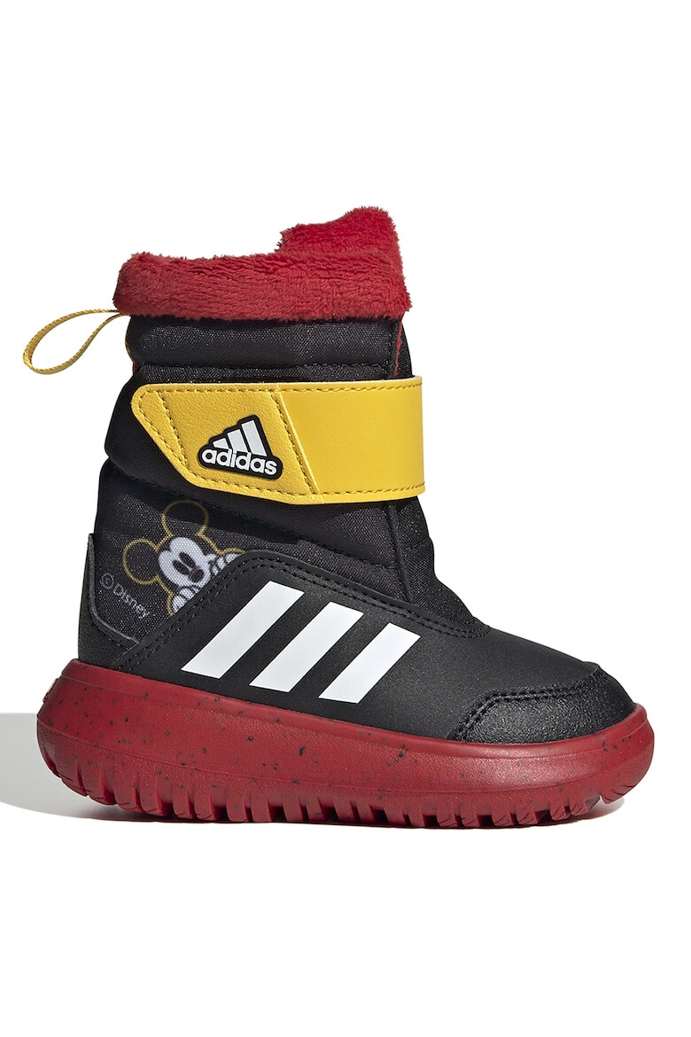 adidas Sportswear Ghete cu inchidere velcro si imprimeu cu Mickey Mouse Winterplay - Pled.ro