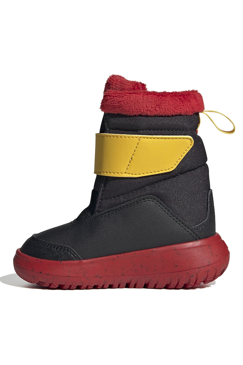 adidas Sportswear Ghete cu inchidere velcro si imprimeu cu Mickey Mouse Winterplay - Pled.ro