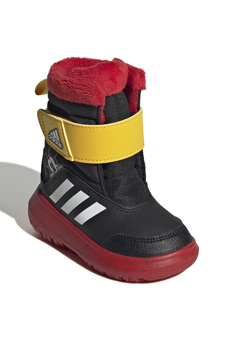 adidas Sportswear Ghete cu inchidere velcro si imprimeu cu Mickey Mouse Winterplay - Pled.ro