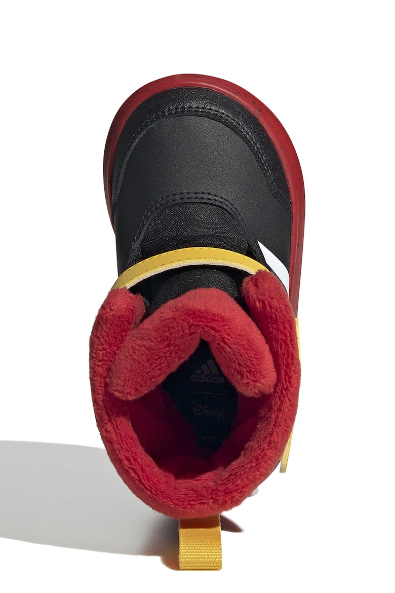 adidas Sportswear Ghete cu inchidere velcro si imprimeu cu Mickey Mouse Winterplay - Pled.ro