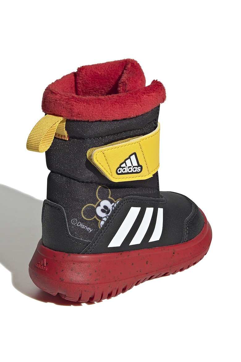 adidas Sportswear Ghete cu inchidere velcro si imprimeu cu Mickey Mouse Winterplay - Pled.ro