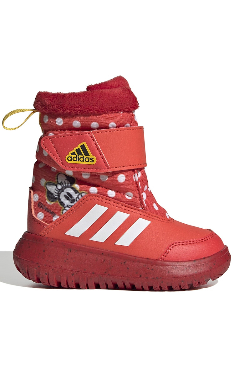 adidas Sportswear Ghete cu inchidere velcro si imprimeu cu Minnie Mouse Winterplay - Pled.ro