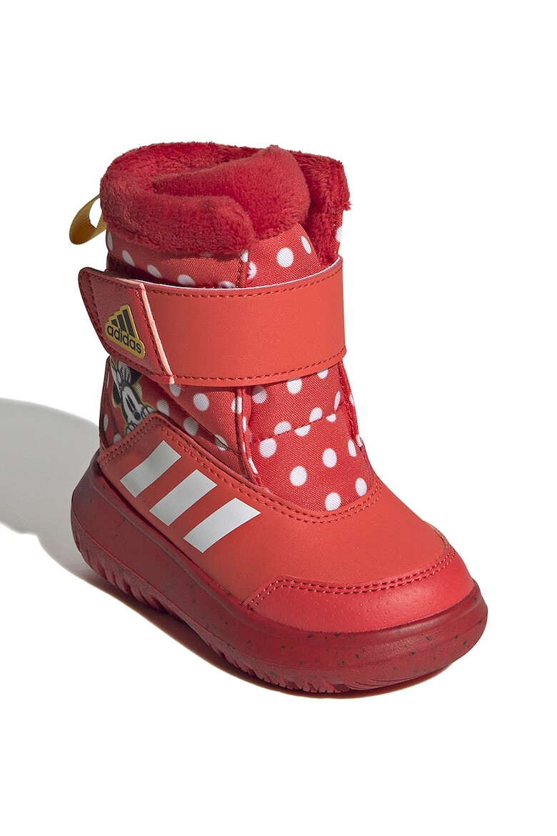 adidas Sportswear Ghete cu inchidere velcro si imprimeu cu Minnie Mouse Winterplay - Pled.ro