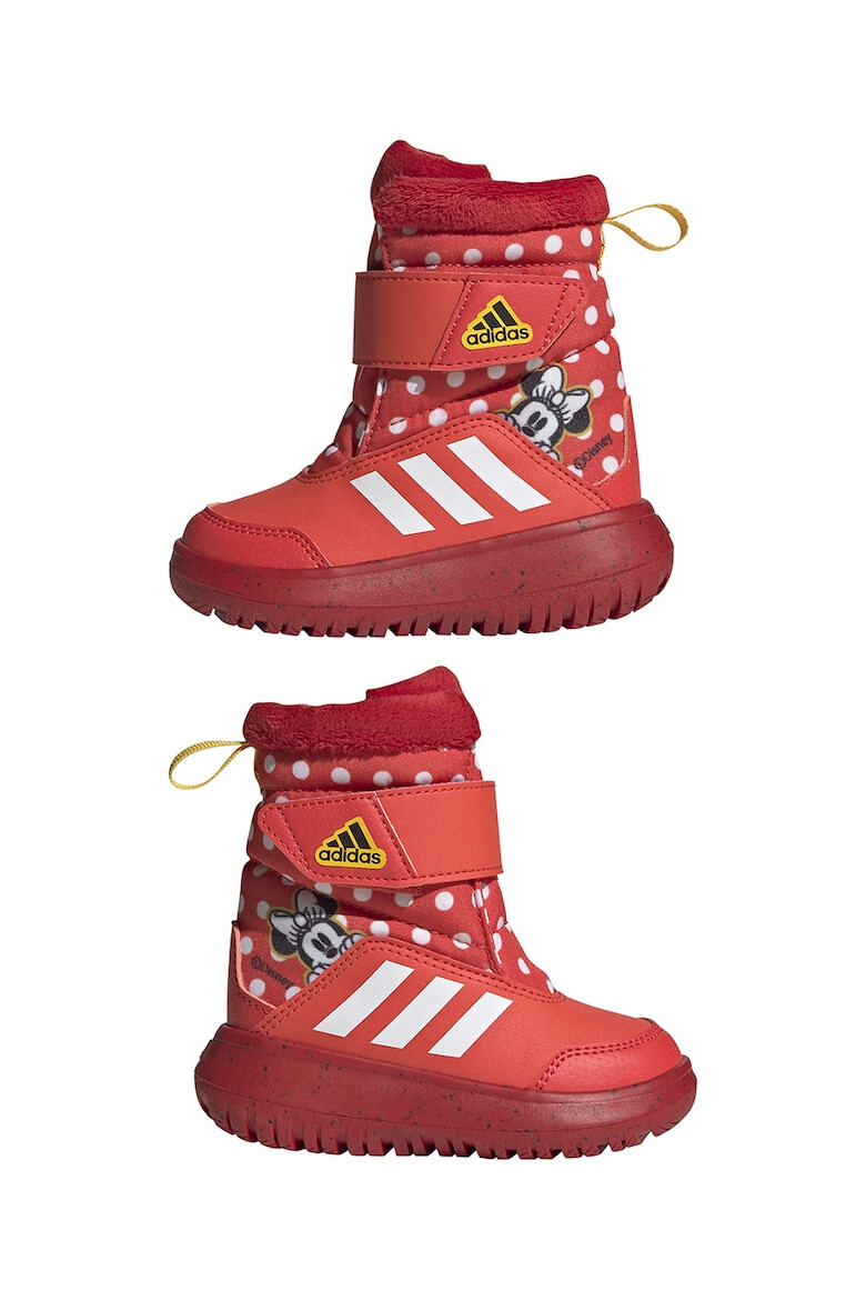 adidas Sportswear Ghete cu inchidere velcro si imprimeu cu Minnie Mouse Winterplay - Pled.ro