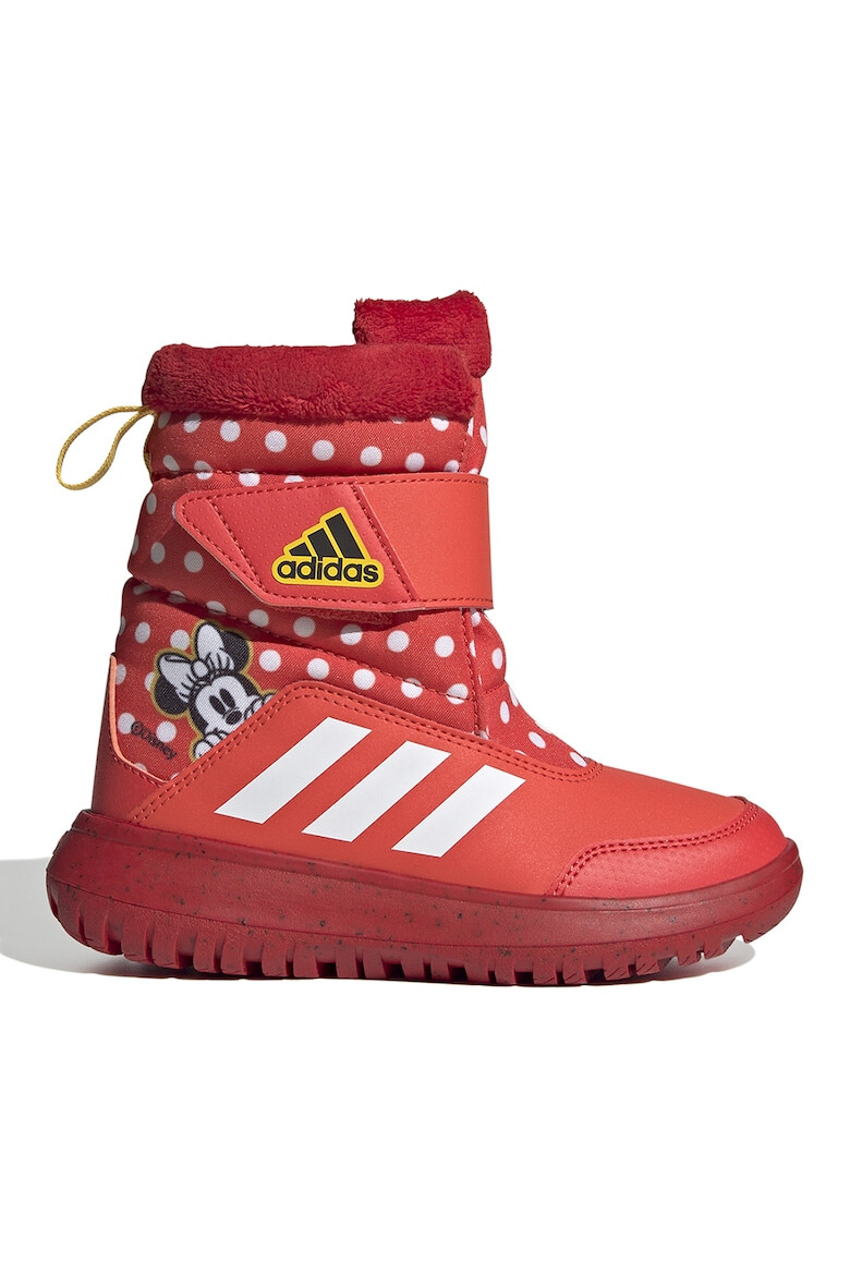 adidas Sportswear Ghete cu inchidere velcro si imprimeu cu Minnie Mouse Winterplay - Pled.ro