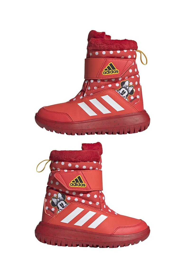 adidas Sportswear Ghete cu inchidere velcro si imprimeu cu Minnie Mouse Winterplay - Pled.ro