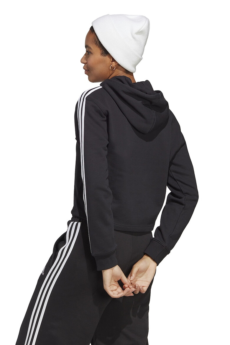 adidas Sportswear Hanorac crop cu 3 dungi Essentials - Pled.ro