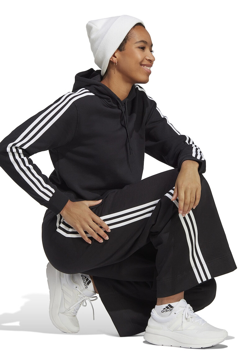 adidas Sportswear Hanorac crop cu 3 dungi Essentials - Pled.ro