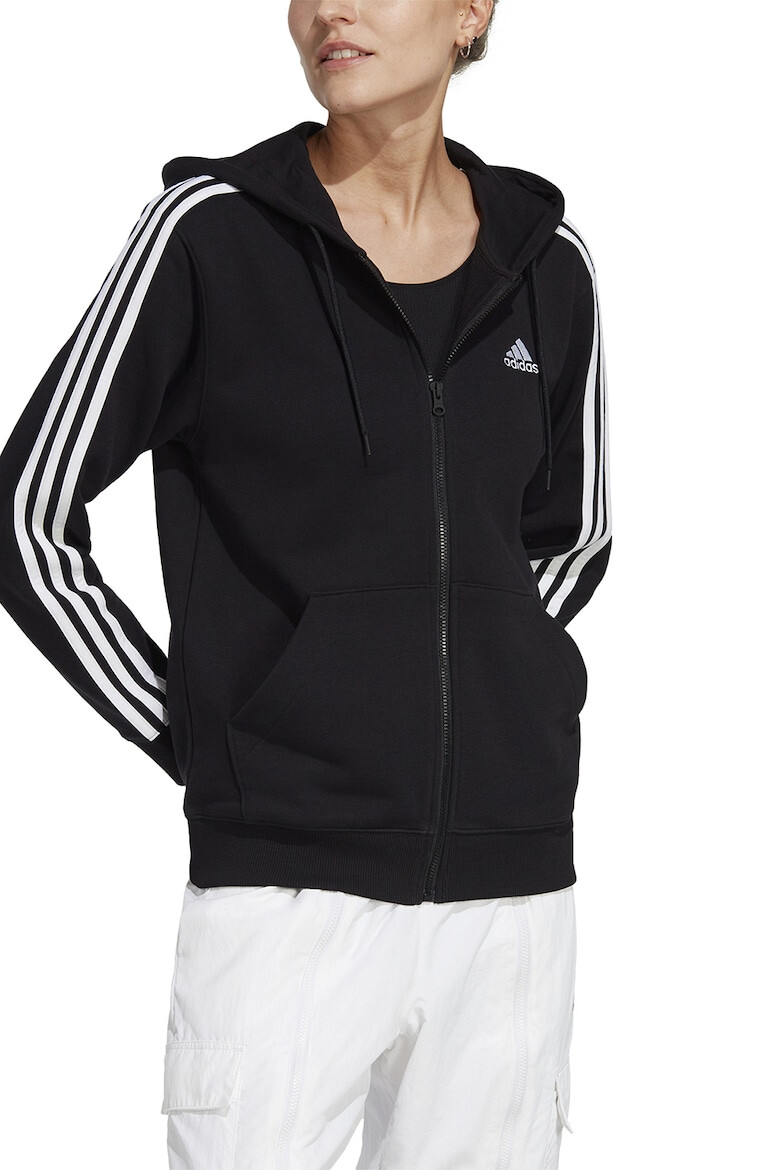 adidas Sportswear Hanorac cu fermoar si 3 dungi Essentials - Pled.ro