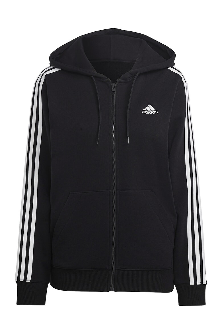 adidas Sportswear Hanorac cu fermoar si 3 dungi Essentials - Pled.ro