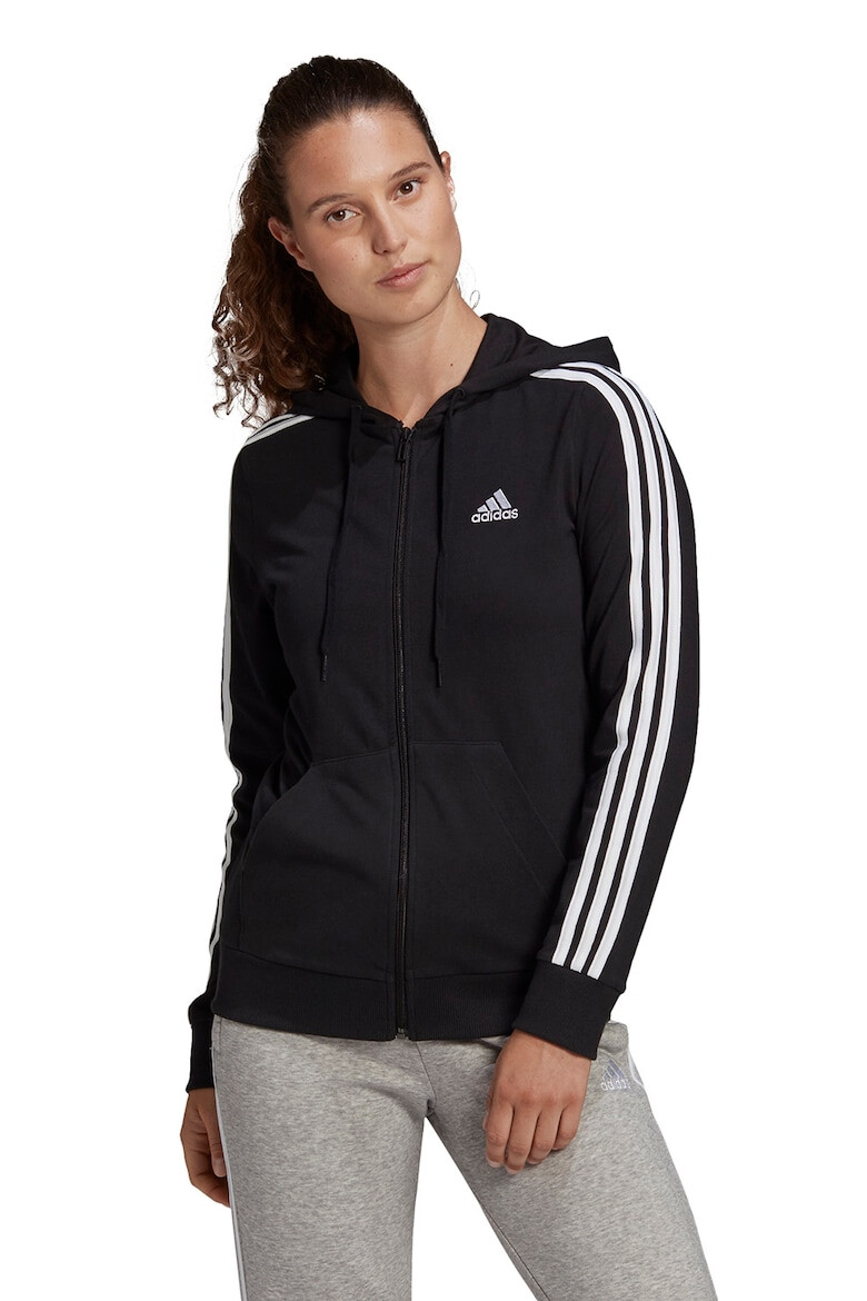 adidas Sportswear Hanorac cu fermoar si broderie logo - Pled.ro