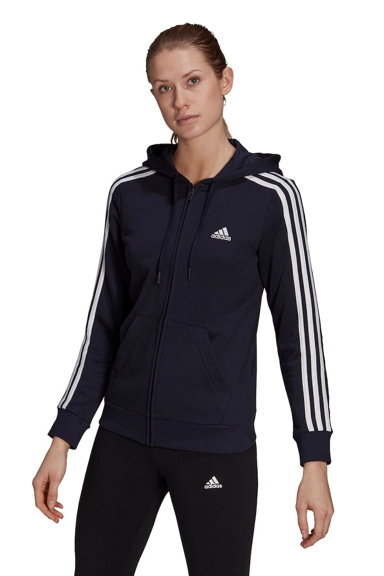 adidas Sportswear Hanorac cu fermoar si broderie logo - Pled.ro