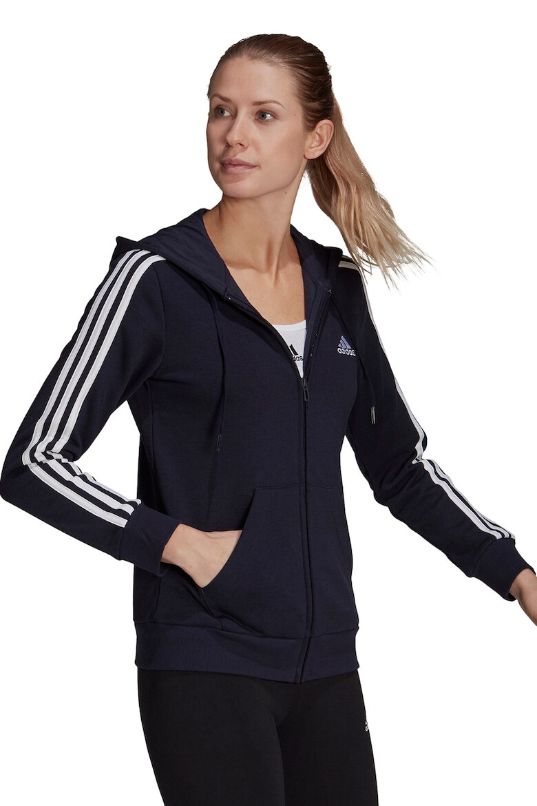 adidas Sportswear Hanorac cu fermoar si broderie logo - Pled.ro