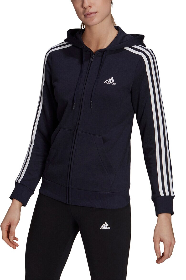 adidas Sportswear Hanorac cu fermoar si broderie logo - Pled.ro