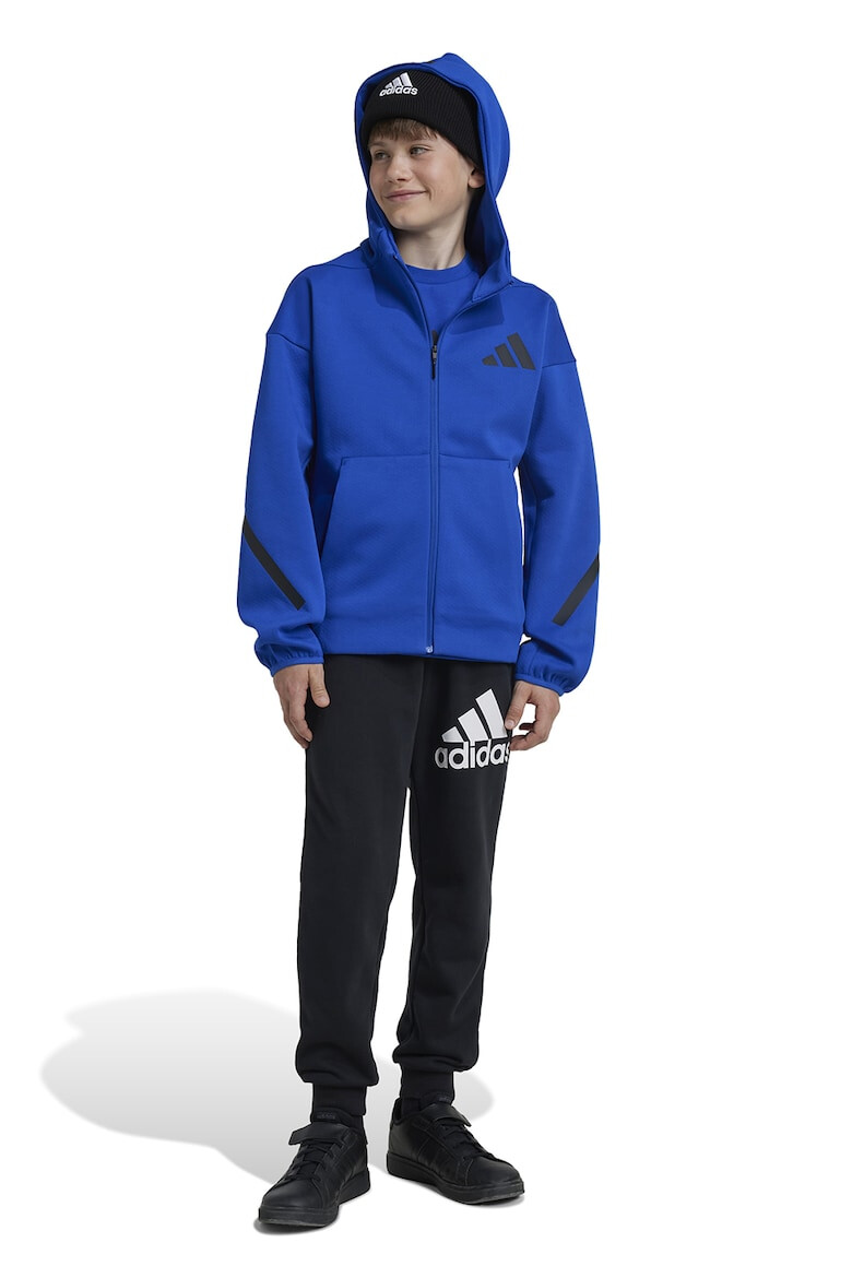 adidas Sportswear Hanorac cu fermoar si maneci cazute - Pled.ro