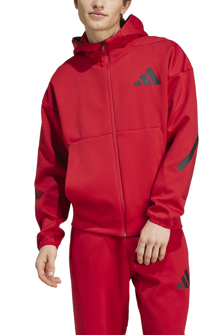 adidas Sportswear Hanorac cu maneci cazute fermoar si buzunare oblice Z.N.E. - Pled.ro