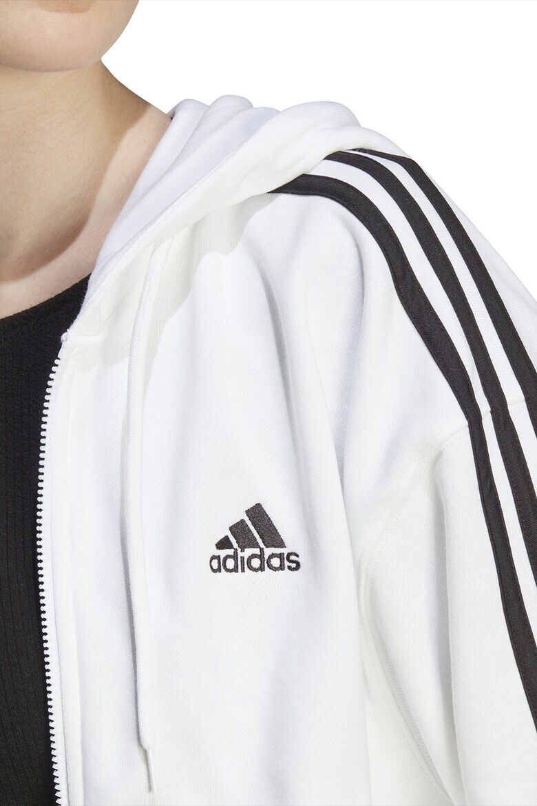 adidas Sportswear Hanorac cu maneci cazute si fermoar - Pled.ro