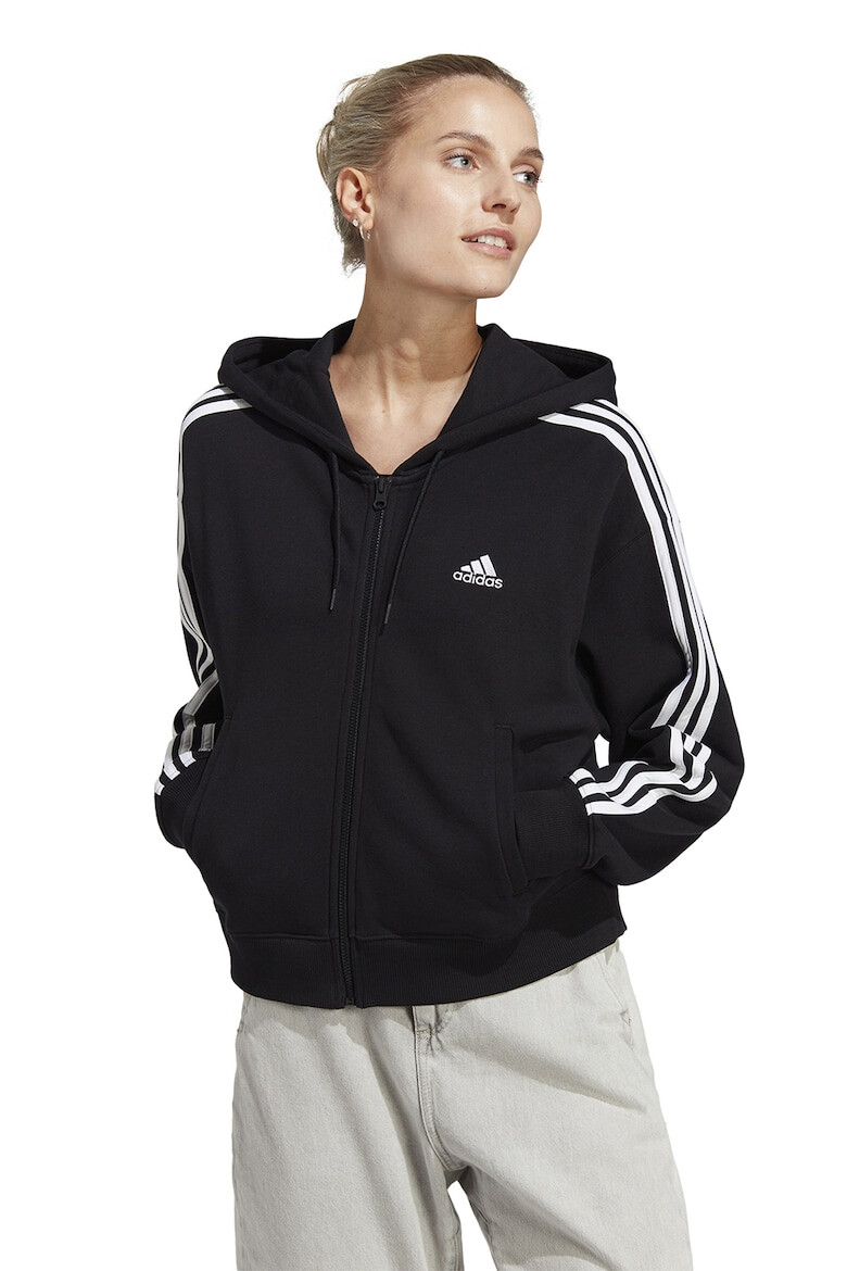 adidas Sportswear Hanorac cu maneci cazute si fermoar - Pled.ro