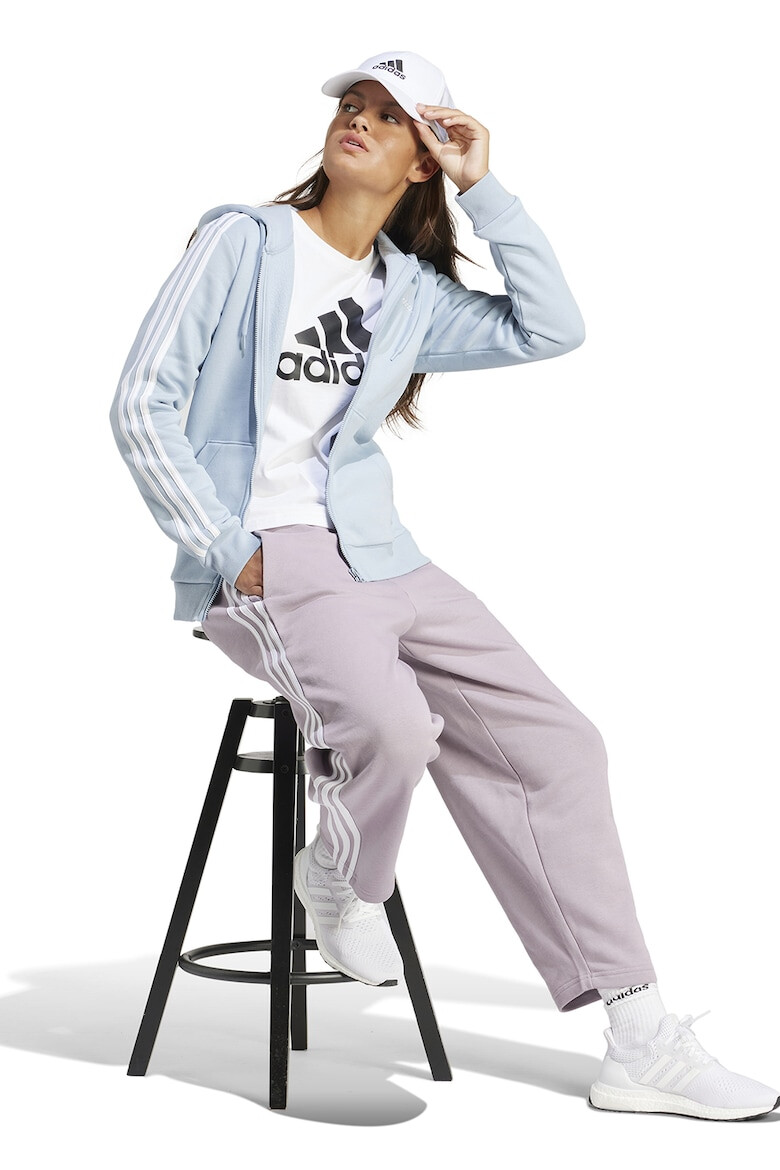 adidas Sportswear Hanorac din amestec de bumbac cu fermoar - Pled.ro