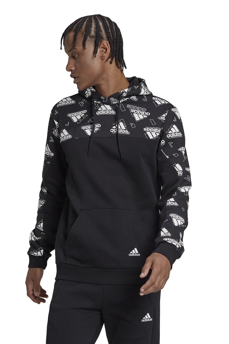 adidas Sportswear Hanorac din amestec de bumbac cu model logo - Pled.ro