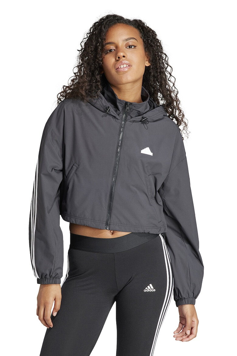 adidas Sportswear Jacheta crop cu logo - Pled.ro