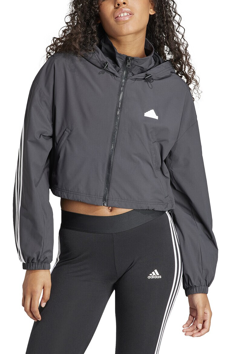 adidas Sportswear Jacheta crop cu logo - Pled.ro