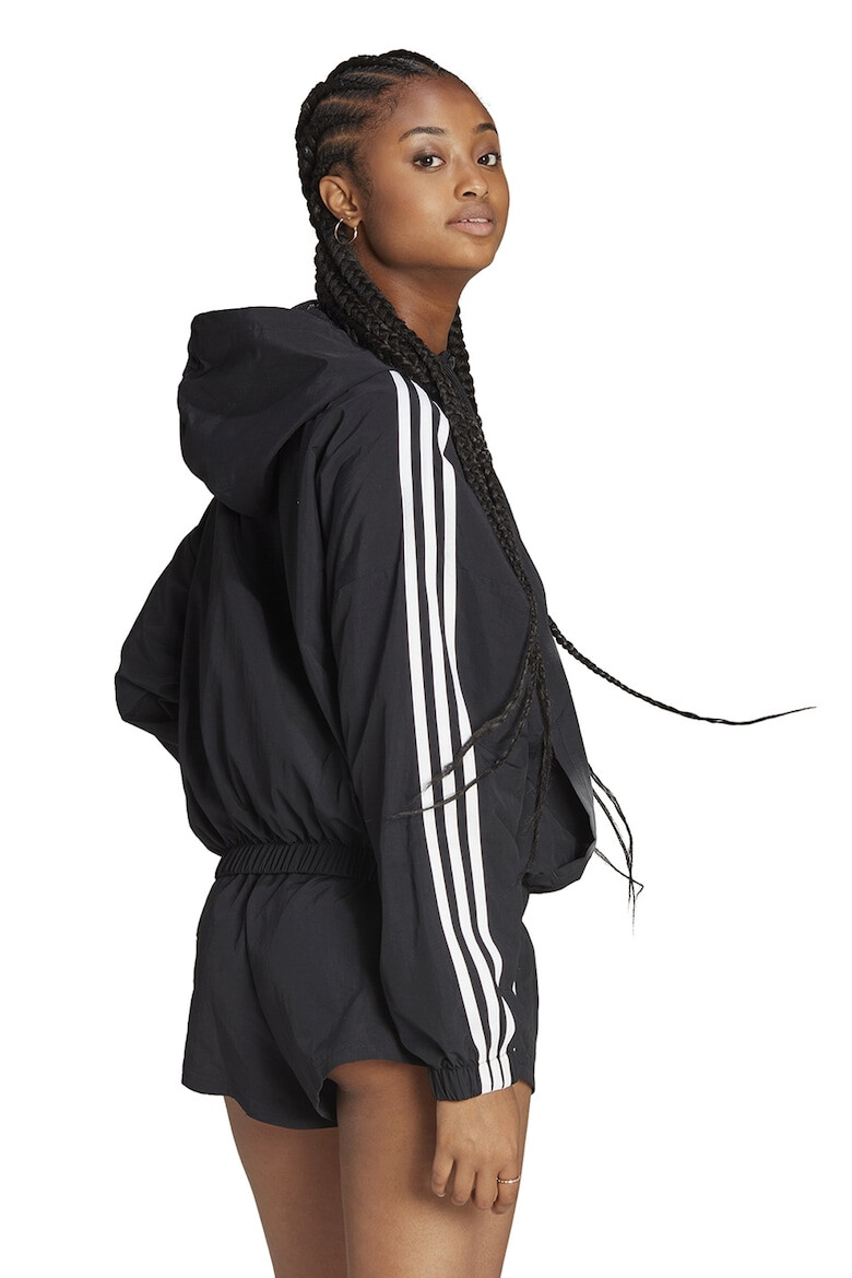 adidas Sportswear Jacheta cu gluga si 3 dungi Essentials - Pled.ro