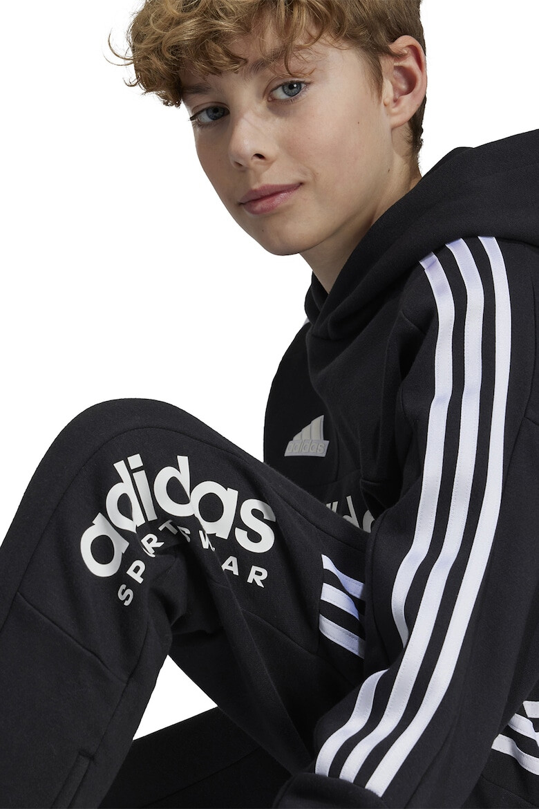 adidas Sportswear Pantaloni de trening cu imprimeu logo si buzunare laterale - Pled.ro