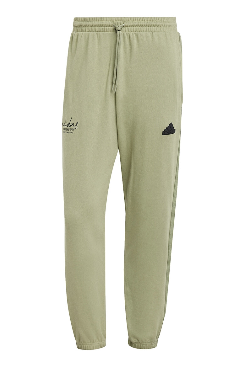 adidas Sportswear Pantaloni de trening din bumbac cu logo brodat - Pled.ro