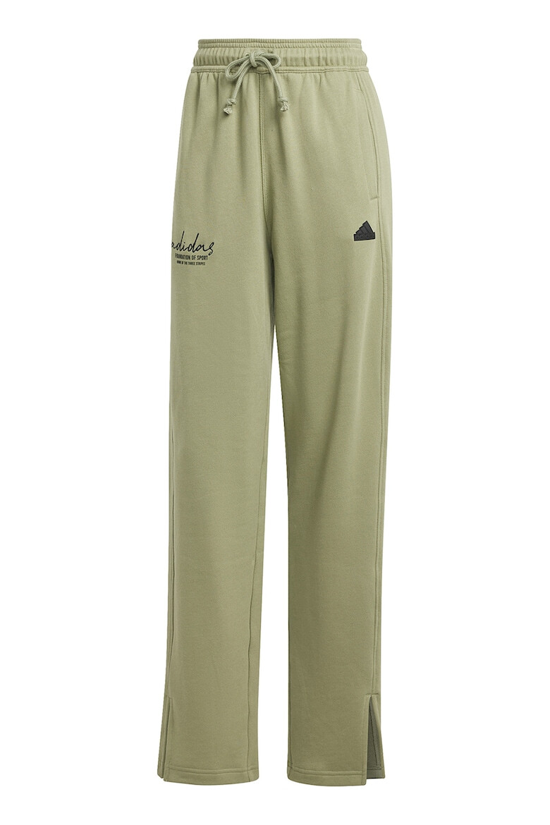 adidas Sportswear Pantaloni de trening din bumbac cu slituri laterale pe glezna - Pled.ro