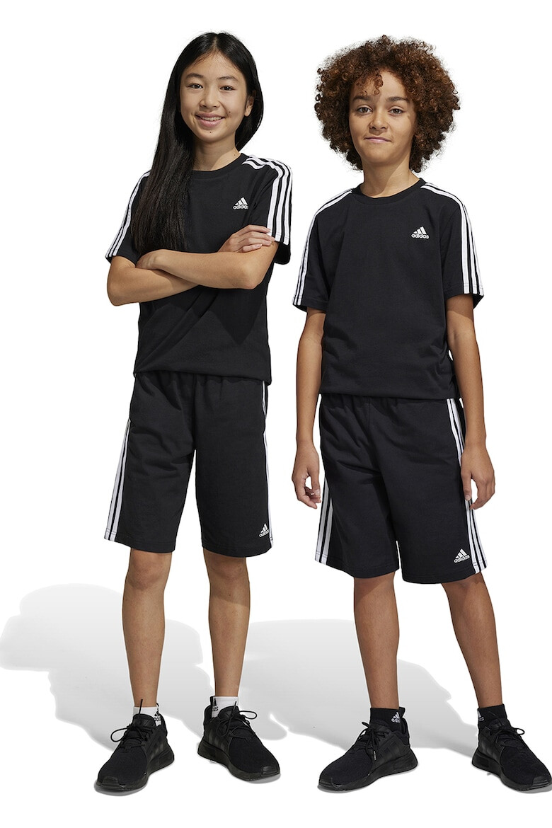 adidas Sportswear Pantaloni scurti de bumbac cu talie elastica - Pled.ro