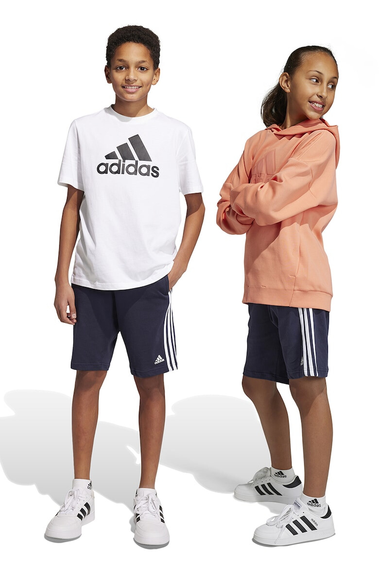 adidas Sportswear Pantaloni scurti de bumbac cu talie elastica - Pled.ro