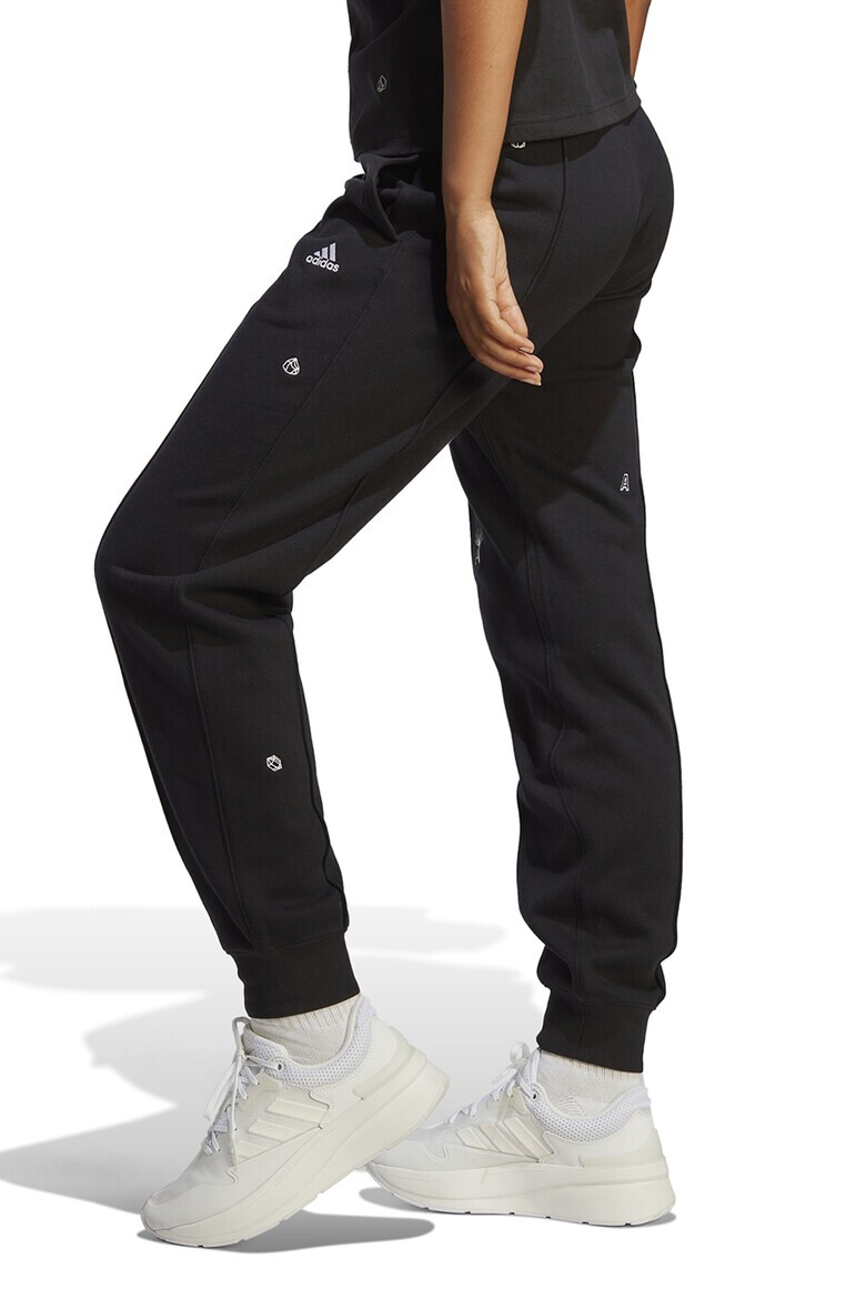 adidas Sportswear Pantaloni sport cu snur si buzunare laterale - Pled.ro