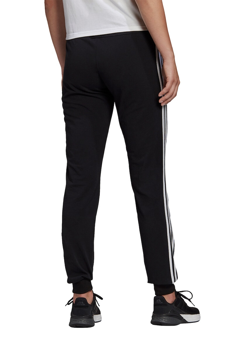 adidas Sportswear Pantaloni sport slim fit cu margini striate Essentials - Pled.ro