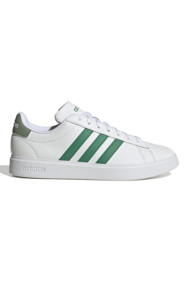 adidas Sportswear Pantofi sport de piele ecologica cu imprimeu logo Grand Court 2.0 - Pled.ro