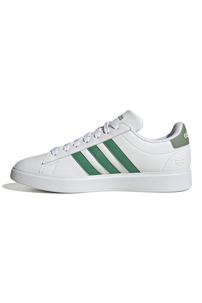 adidas Sportswear Pantofi sport de piele ecologica cu imprimeu logo Grand Court 2.0 - Pled.ro