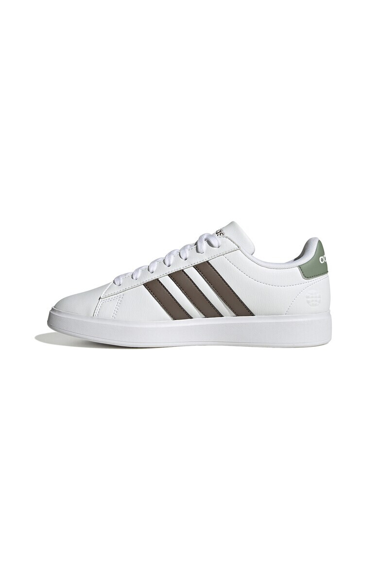 adidas Sportswear Pantofi sport de piele ecologica cu imprimeu logo Grand Court 2.0 - Pled.ro