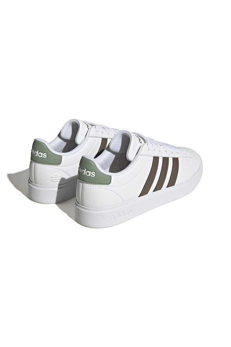 adidas Sportswear Pantofi sport de piele ecologica cu imprimeu logo Grand Court 2.0 - Pled.ro