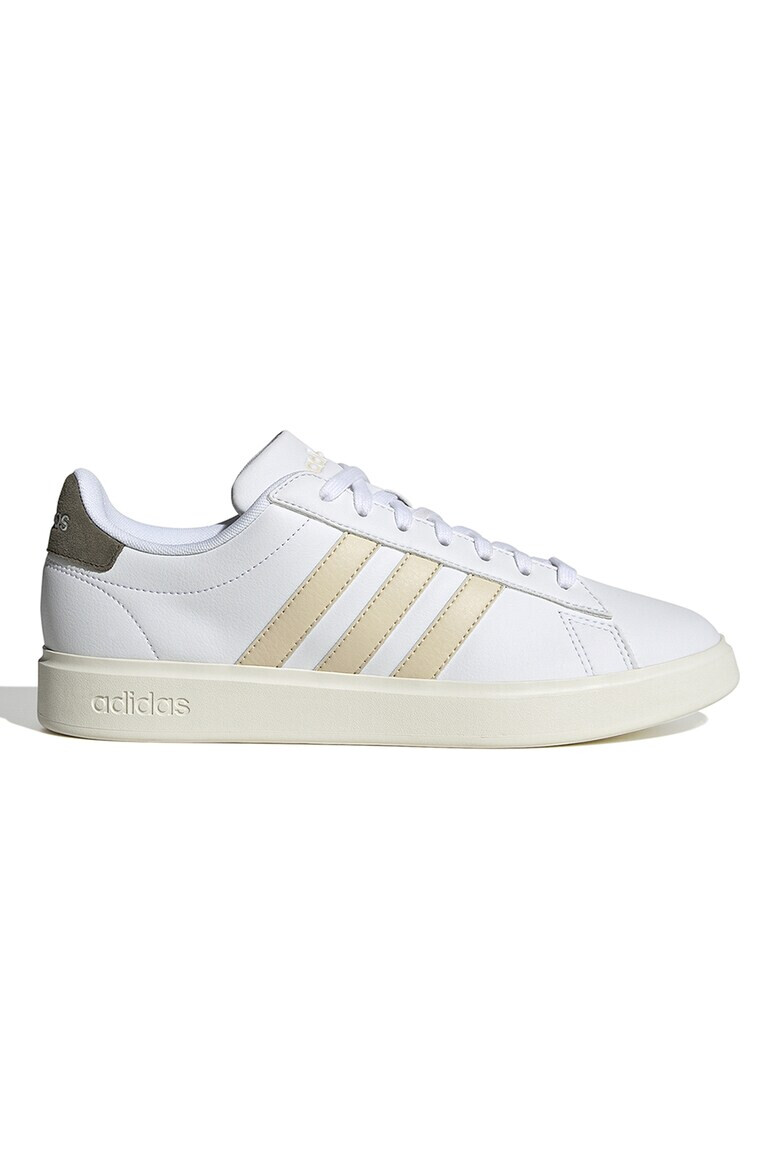 adidas Sportswear Pantofi sport de piele ecologica cu imprimeu logo Grand Court 2.0 - Pled.ro