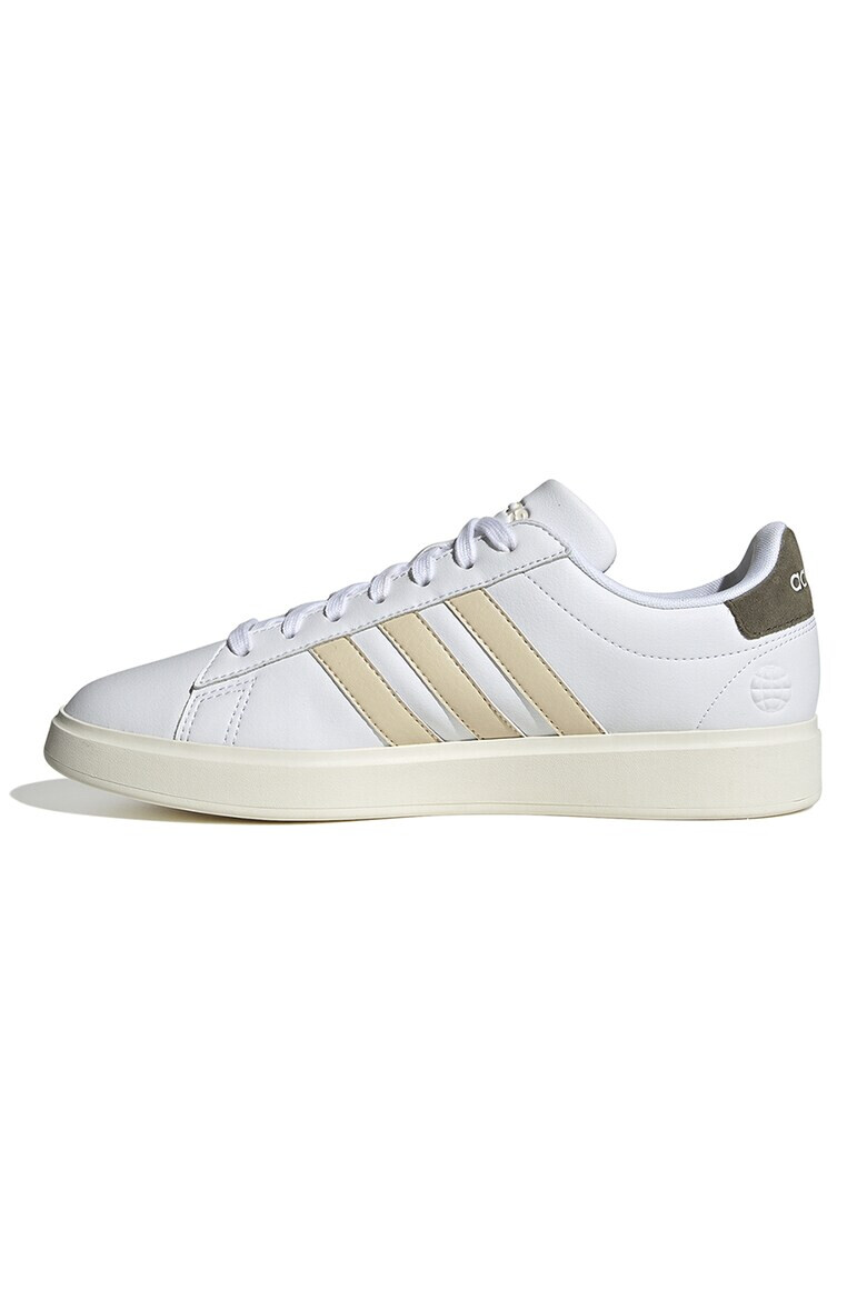 adidas Sportswear Pantofi sport de piele ecologica cu imprimeu logo Grand Court 2.0 - Pled.ro