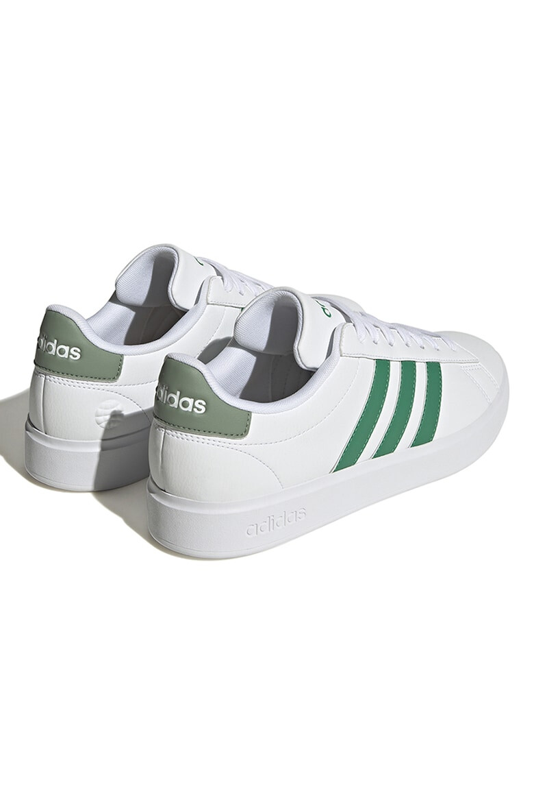 adidas Sportswear Pantofi sport de piele ecologica cu imprimeu logo Grand Court 2.0 - Pled.ro